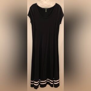 Lauren by Ralph Lauren Black Maxi Dress